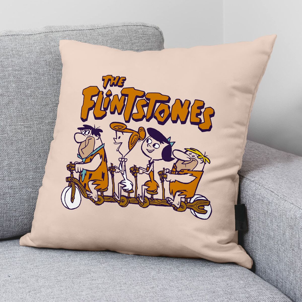 Cushion cover The Flintstones 45 x 45 cm