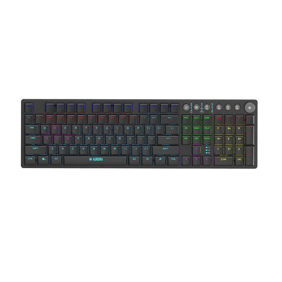 Keyboard Ibox AURORA K-6 Black English QWERTY Keyboard Ibox AURORA K-6 Black English QWERTY