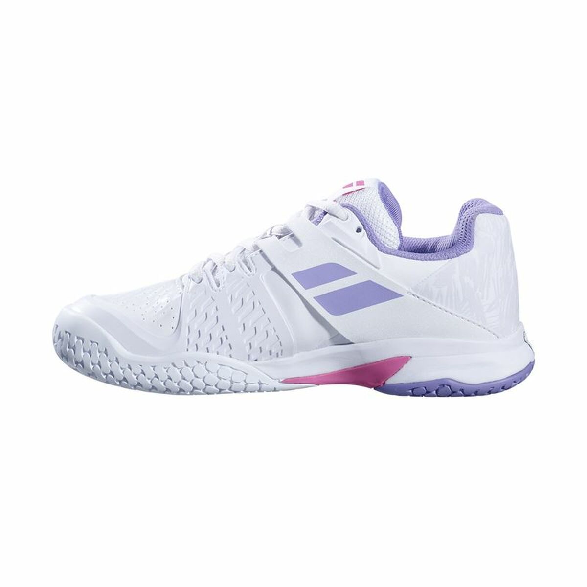 Children's Tennis Shoes Babolat Prop All Court White Lady