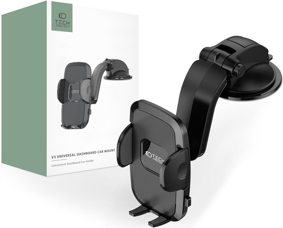 Tech-Protect V3 Universal Dashboard Car Mount Black