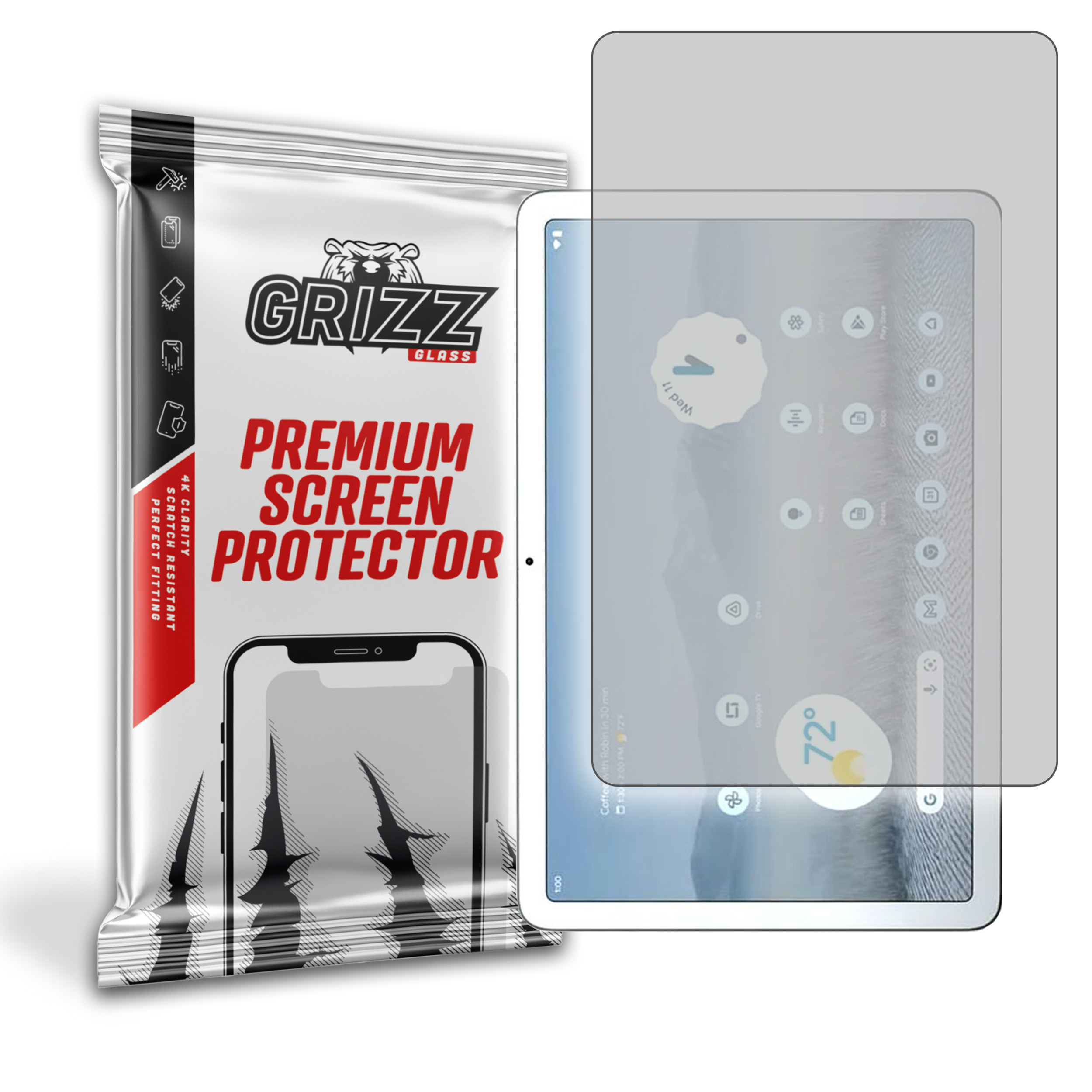 GrizzGlass PaperScreen Google Pixel Tablet