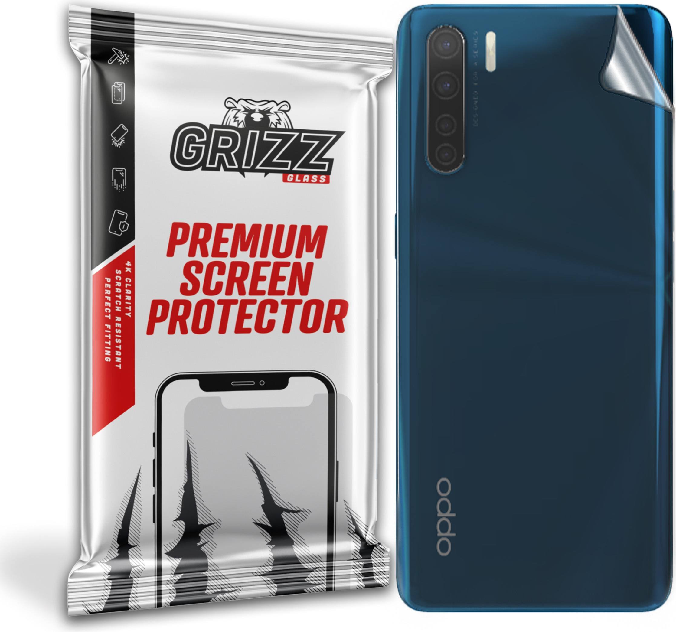GrizzGlass SatinSkin Oppo A91