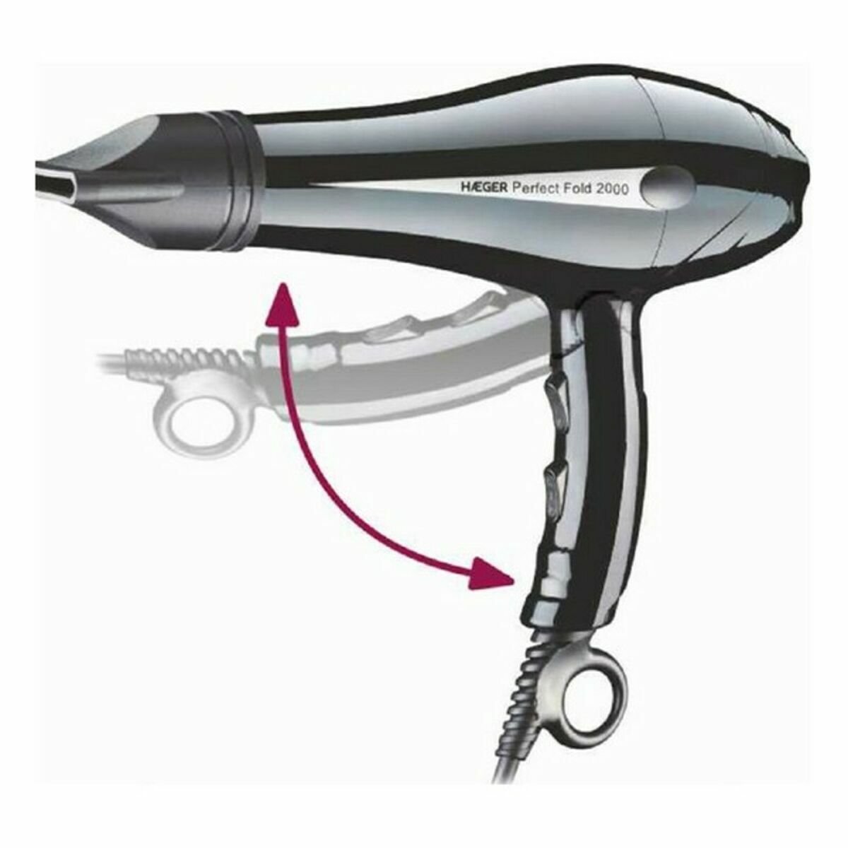 Hairdryer Haeger HD-200.012A 2000W