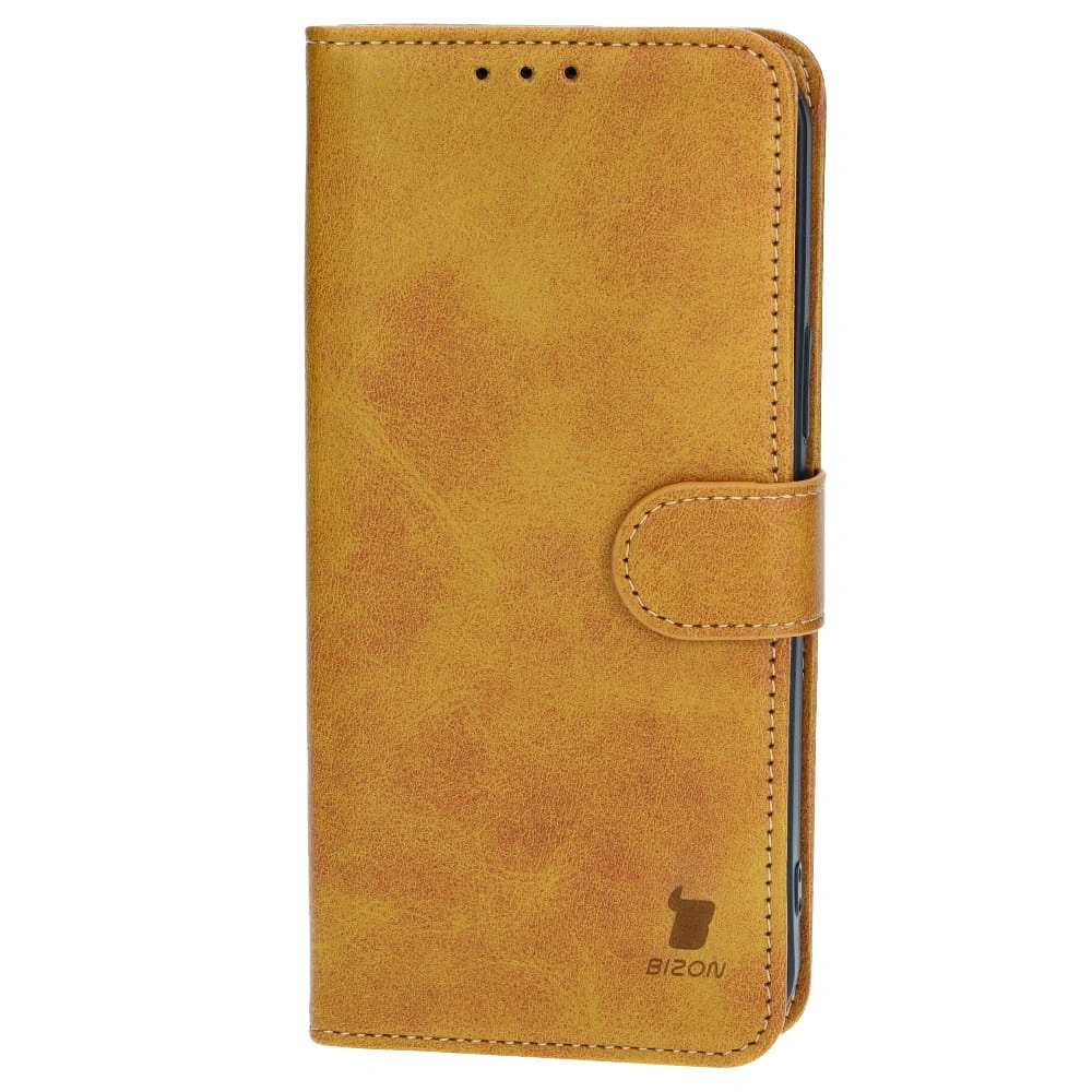Bizon Case Pocket Apple iPhone 15 Plus brown