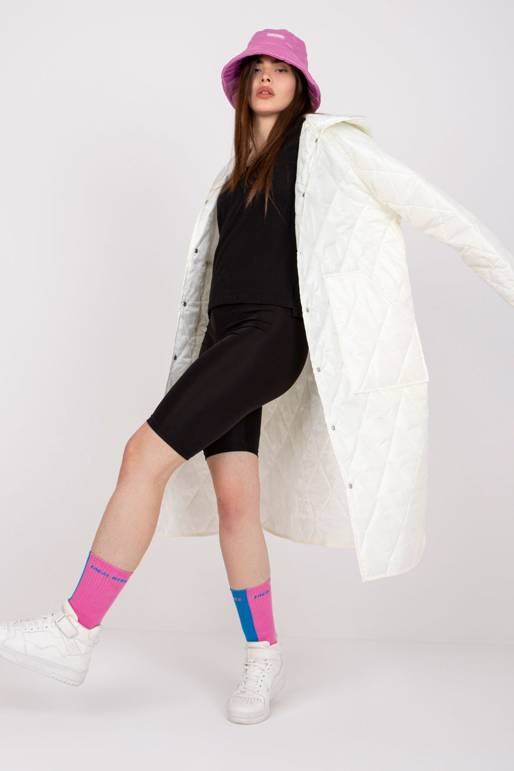  Coat model 184556 Rue Paris  beige