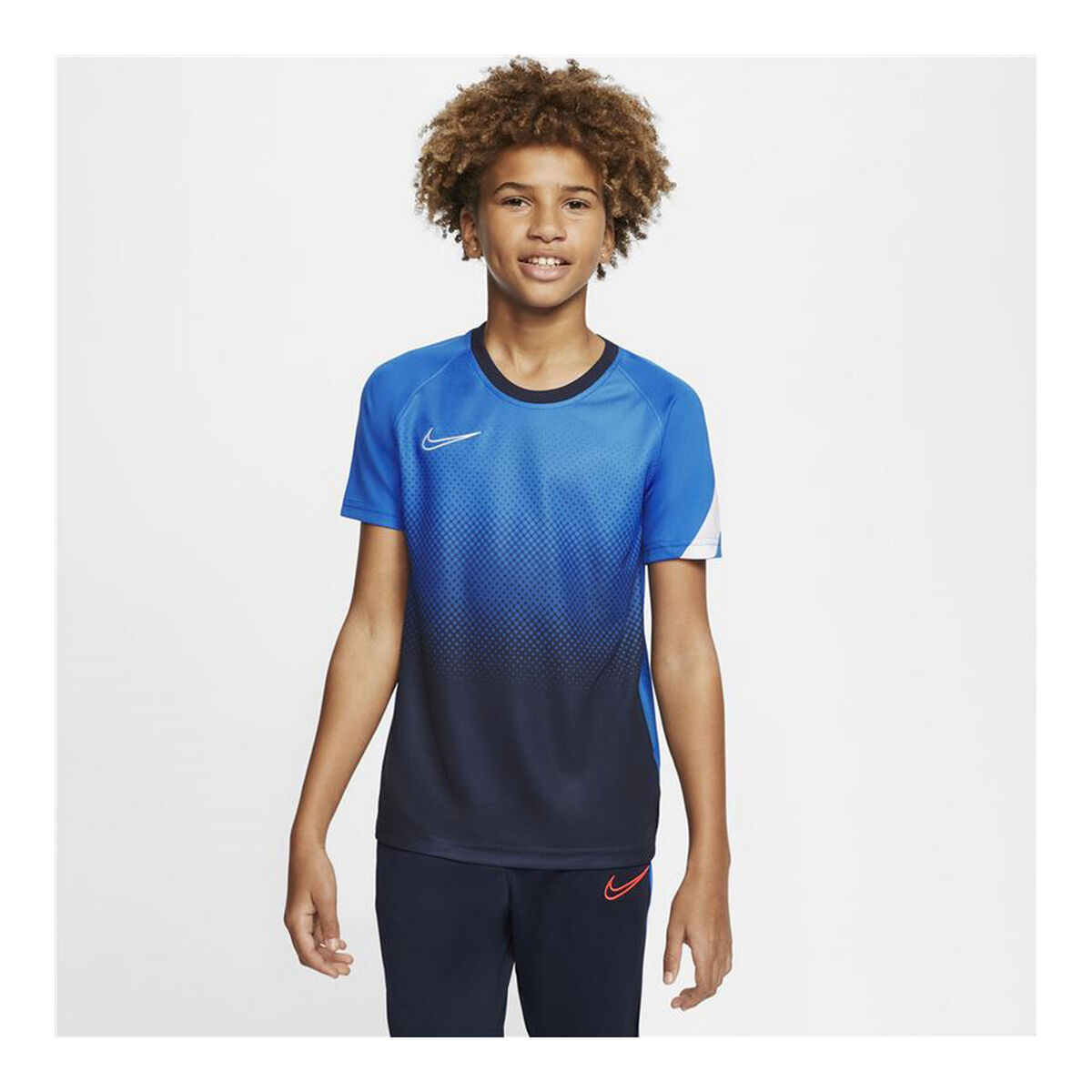 Children's Short Sleeved Football Shirt Nike  Dri-FIT Academy