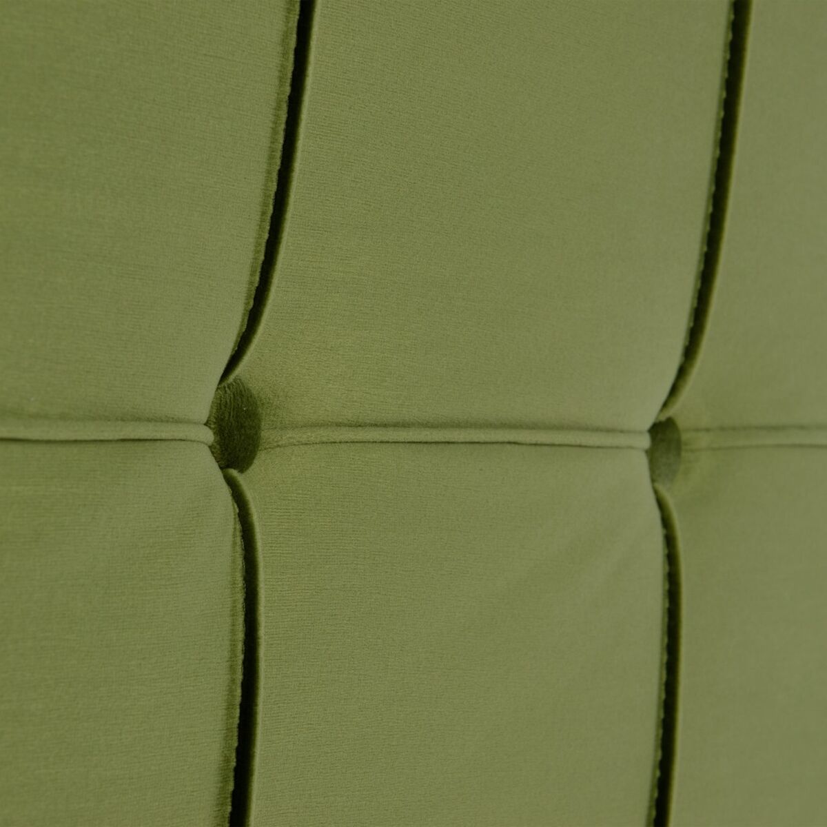Headboard 160 x 7 x 64 cm Synthetic Fabric Green