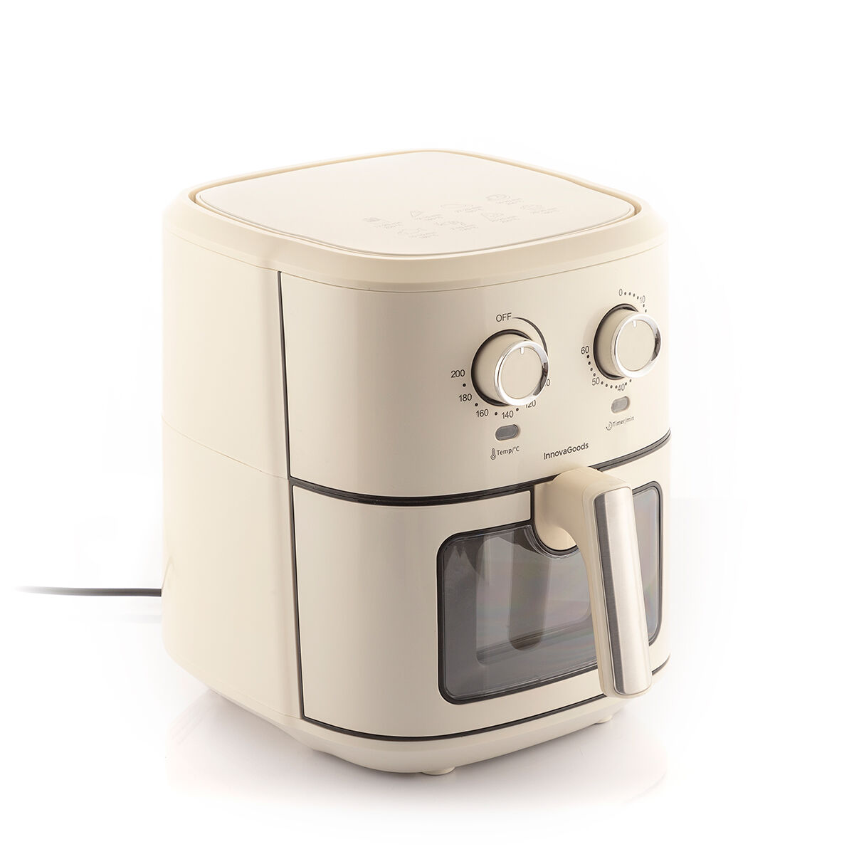 No-Oil Fryer InnovaGoods Vynner Pro 6500 Stainless steel Cream 1700 W 6,5 L No-Oil Fryer InnovaGoods Vynner Pro 6500 Stainless steel Cream 1700 W 6,5 L