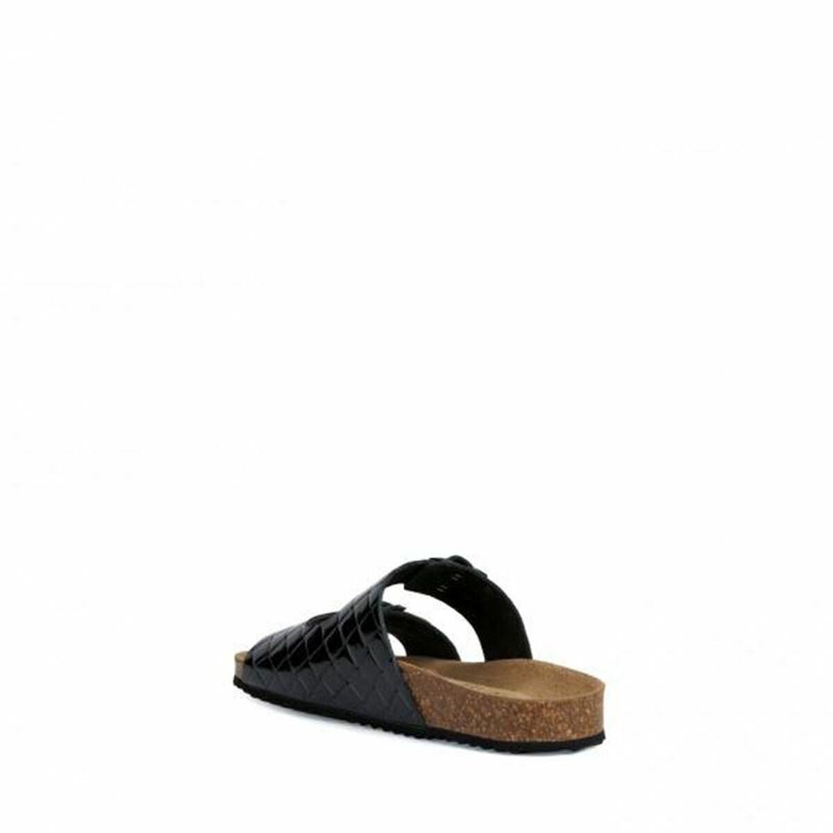 Women's Flip Flops Geox Brionia Black Multicolour Women's Flip Flops Geox Brionia Black Multicolour