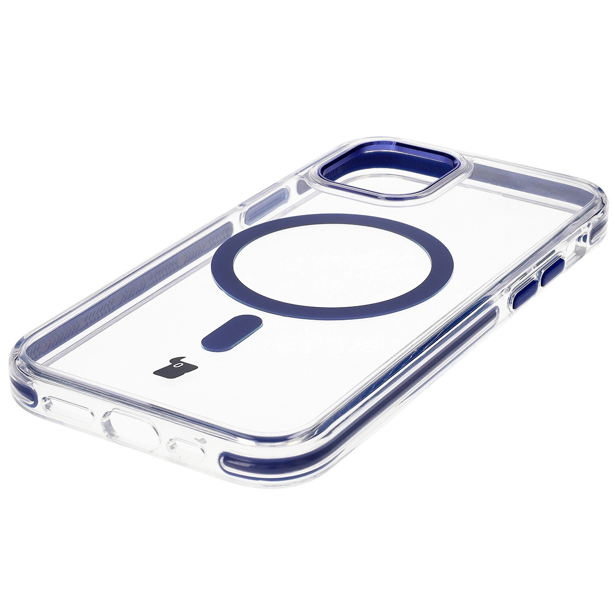 Bizon Case Marco Apple iPhone 12 Pro / 12 clear with blue frame