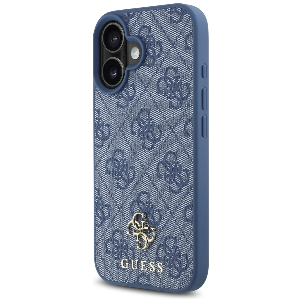 Guess HC PU 4G Small 4G and Classic Apple iPhone 16 MagSafe blue