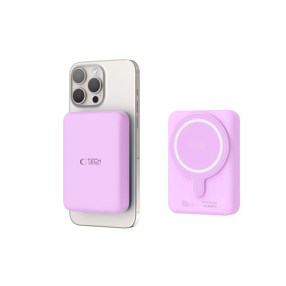 Tech-Protect PB11 LifeMag MagSafe Power Bank 10000mAh Lilac