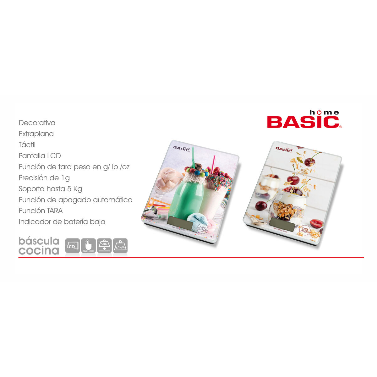 kitchen scale Basic Home (8 Units)