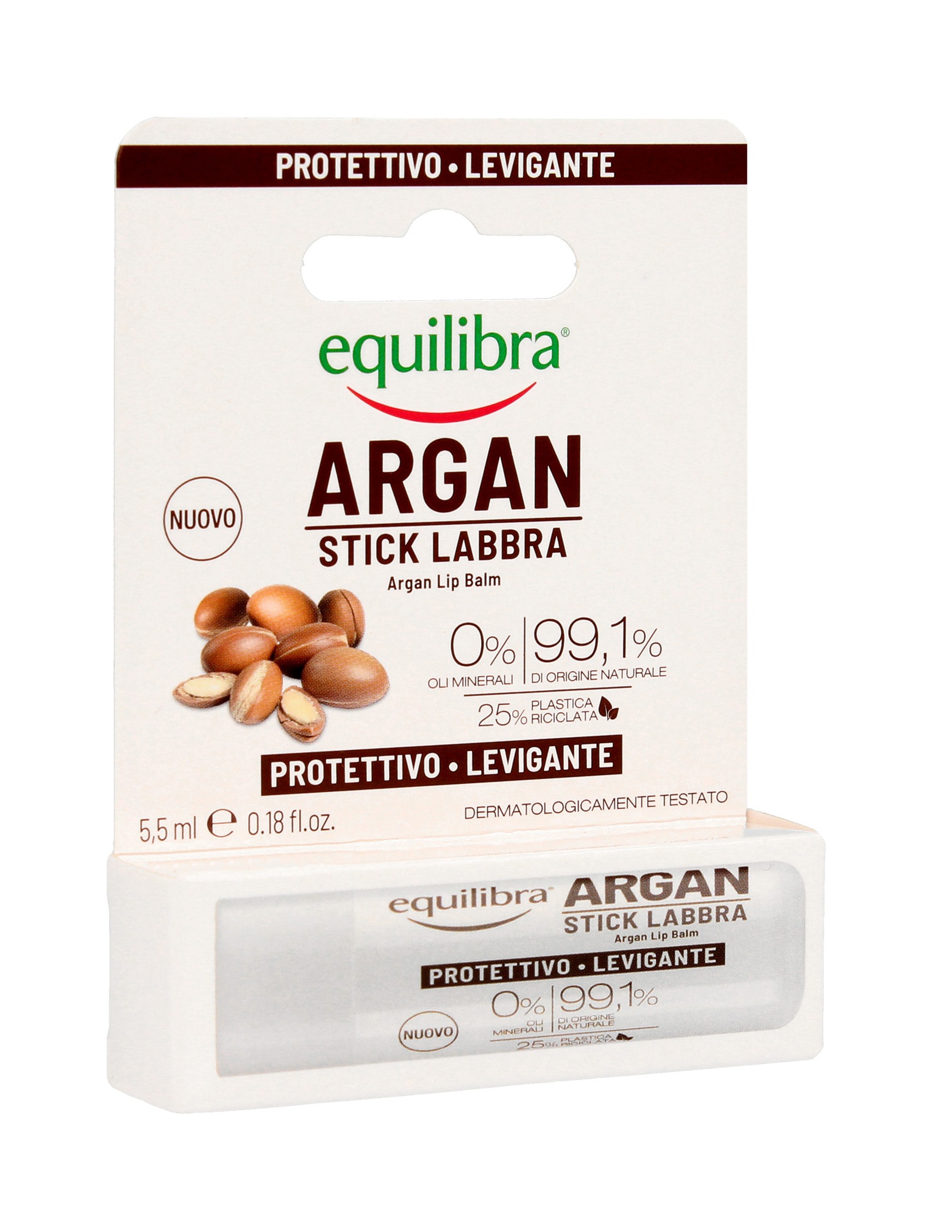 Equilibra Argan Balsam do ust w sztyfcie 5.5ml