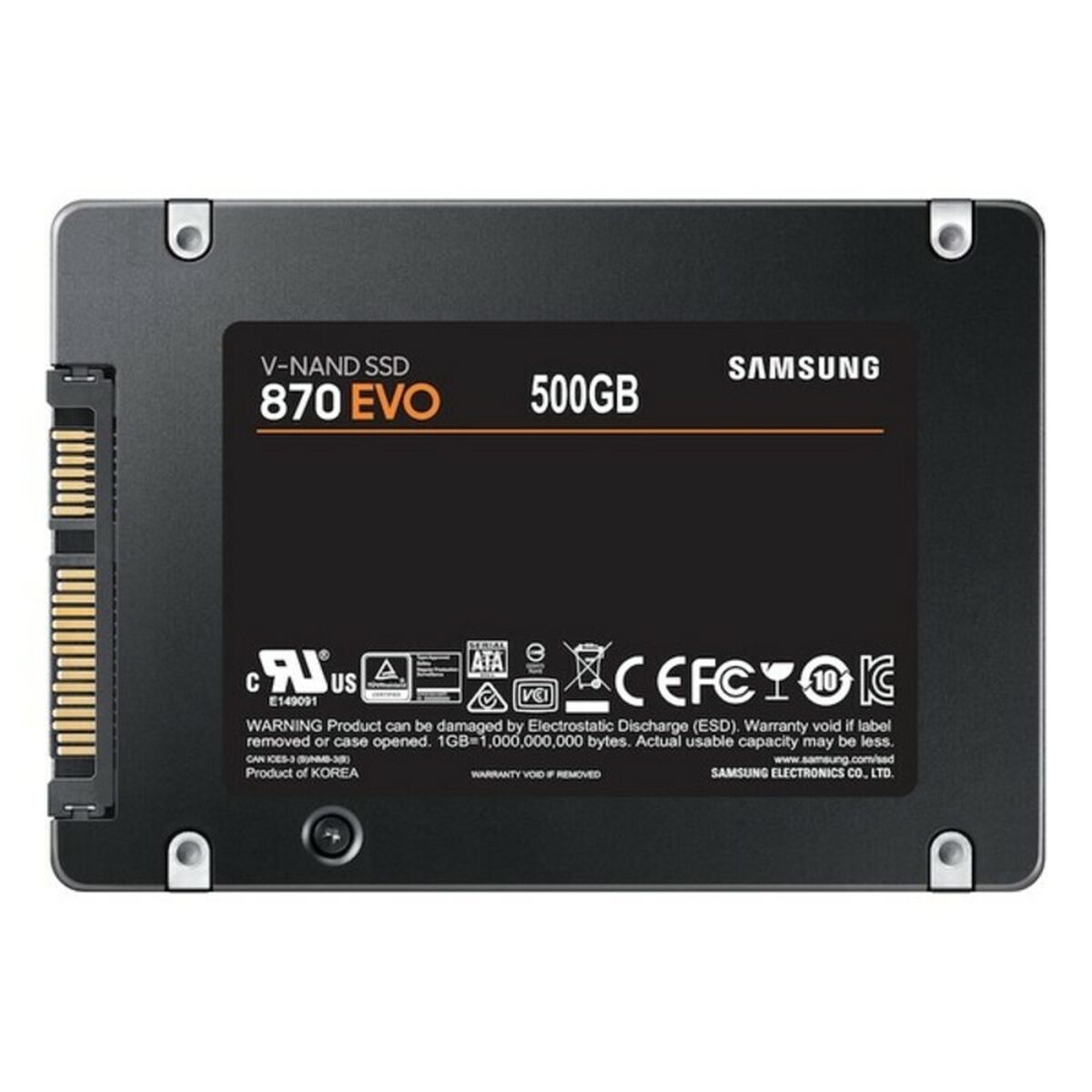 Hard Drive Samsung 870 EVO 500 GB SSD