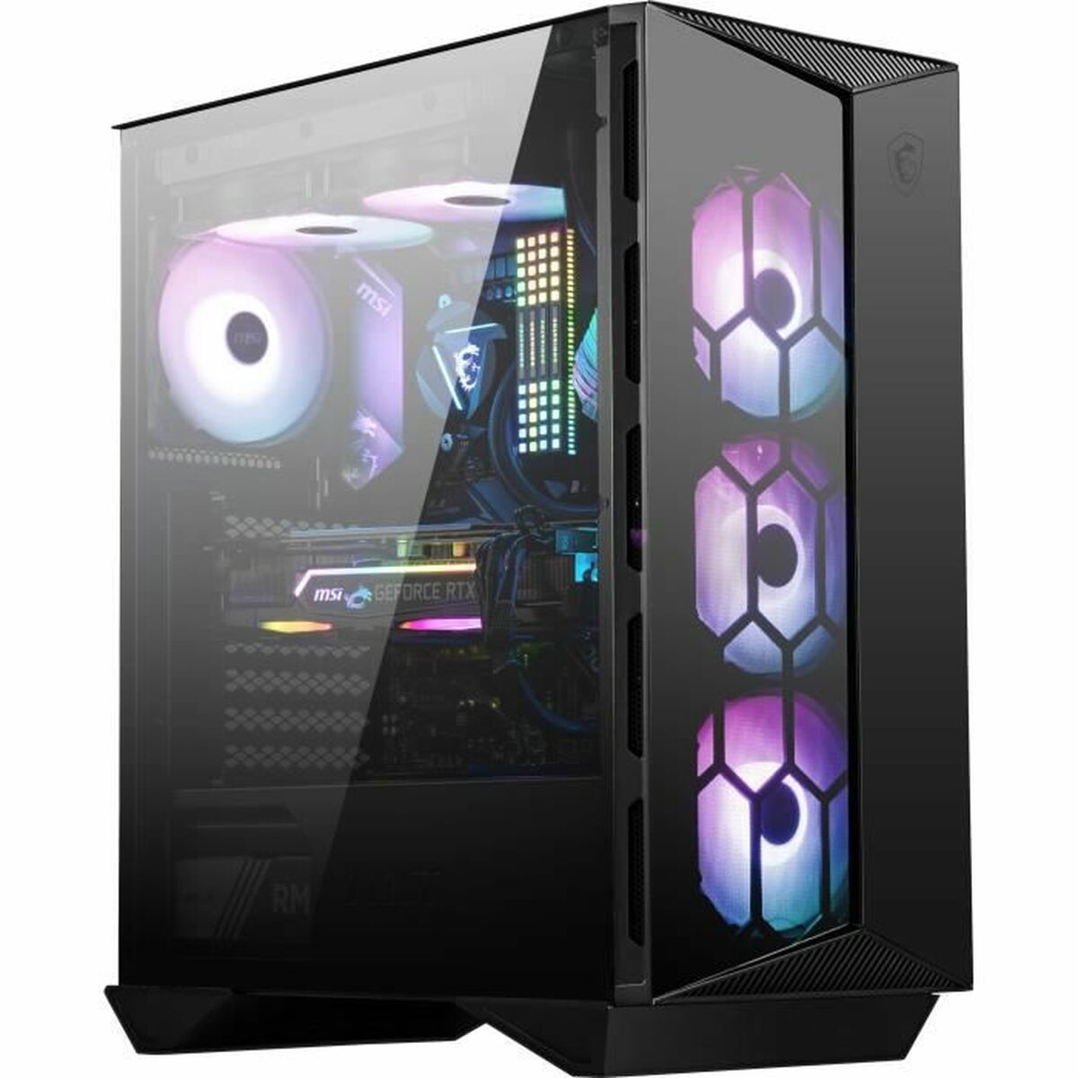 ATX Semi-tower Box MSI MPG GUNGNIR 110R ARGB Black