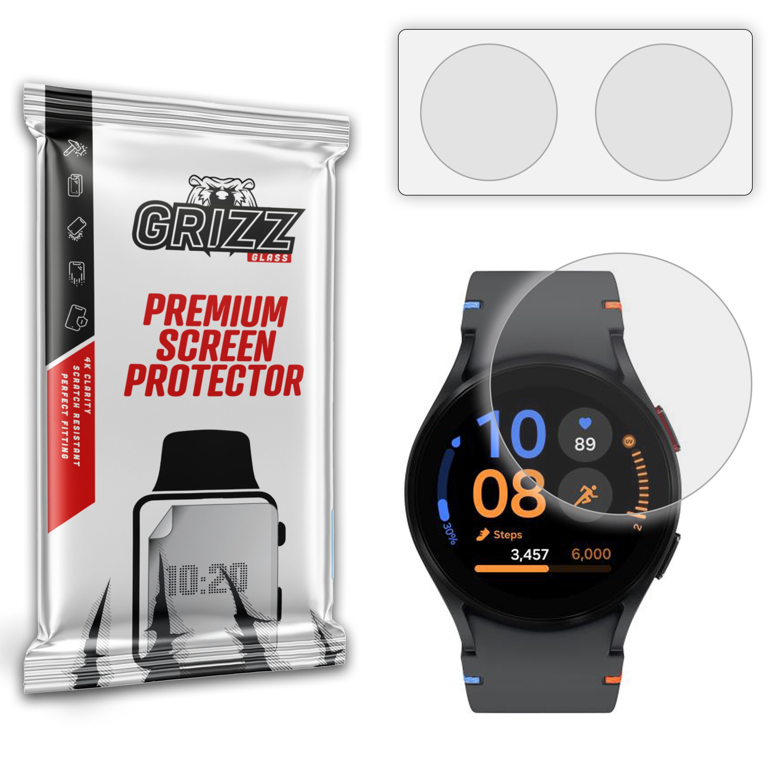 GrizzGlass PaperScreen Samsung Galaxy Watch FE 40mm