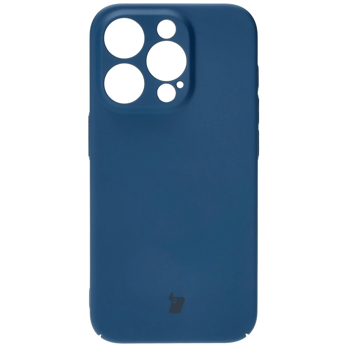 Etui Bizon Case Łupka do Apple iPhone 15 Pro niebieskie