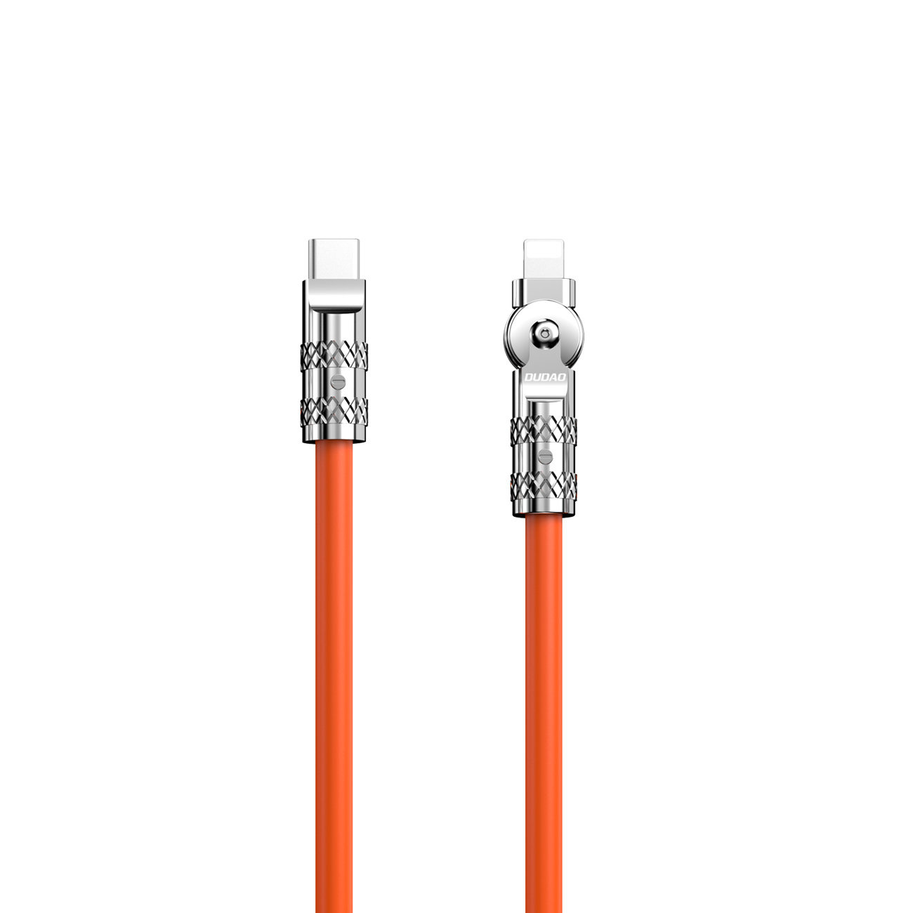 Dudao L24CL USB-C / Lightning angle cable 30W, 1m orange