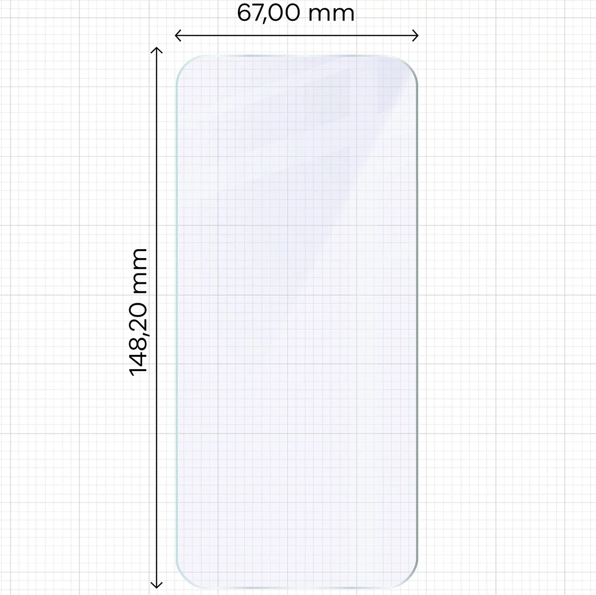 Elastyczne szkło hybrydowe Bizon Glass Mule do Google Pixel 10