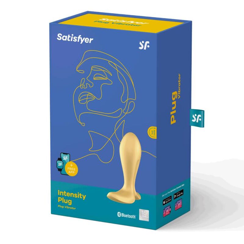 SATISFYER INTENSITY PLUG - GOLD