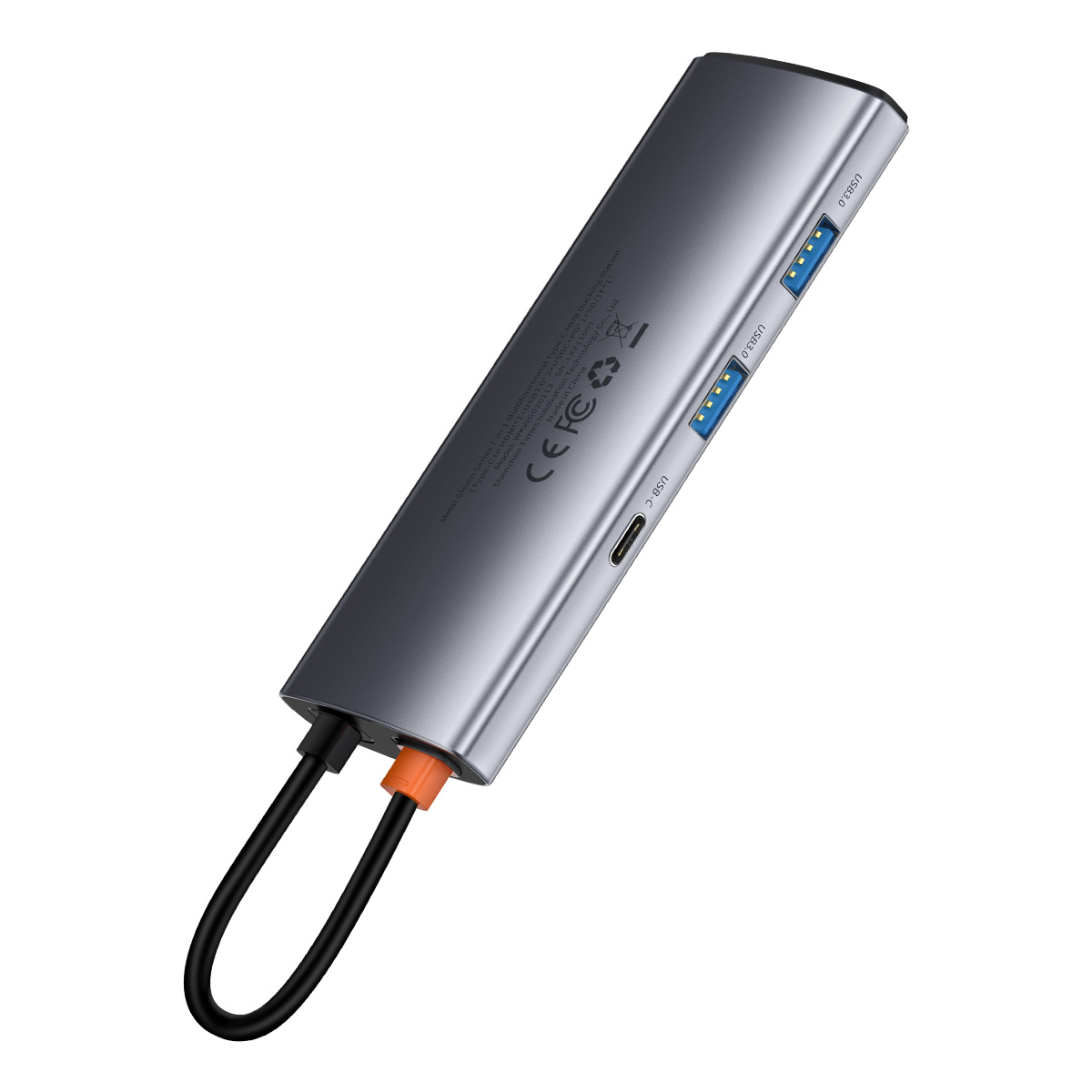 7w1 Baseus Adapter Hub USB-C na 2x USB 3.0 + HDMI + USB-C PD