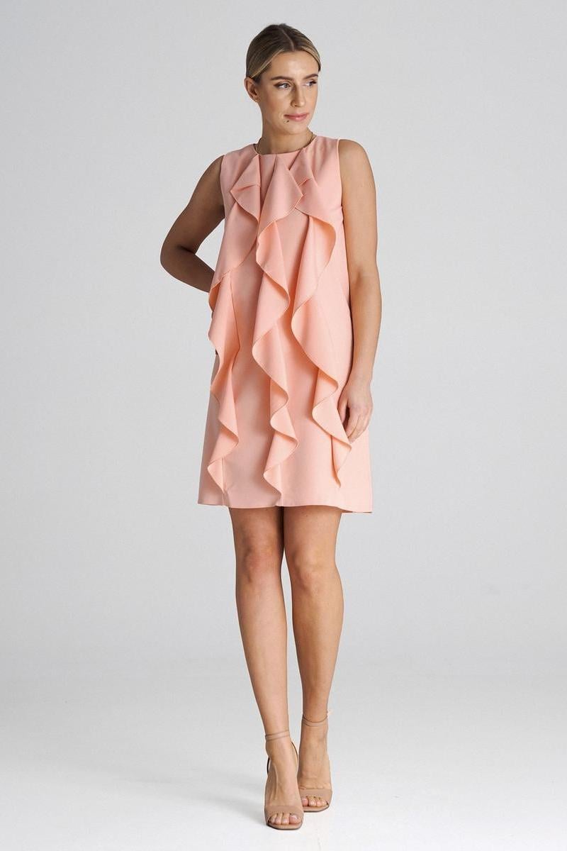  Cocktail dress model 197186 Figl  pink