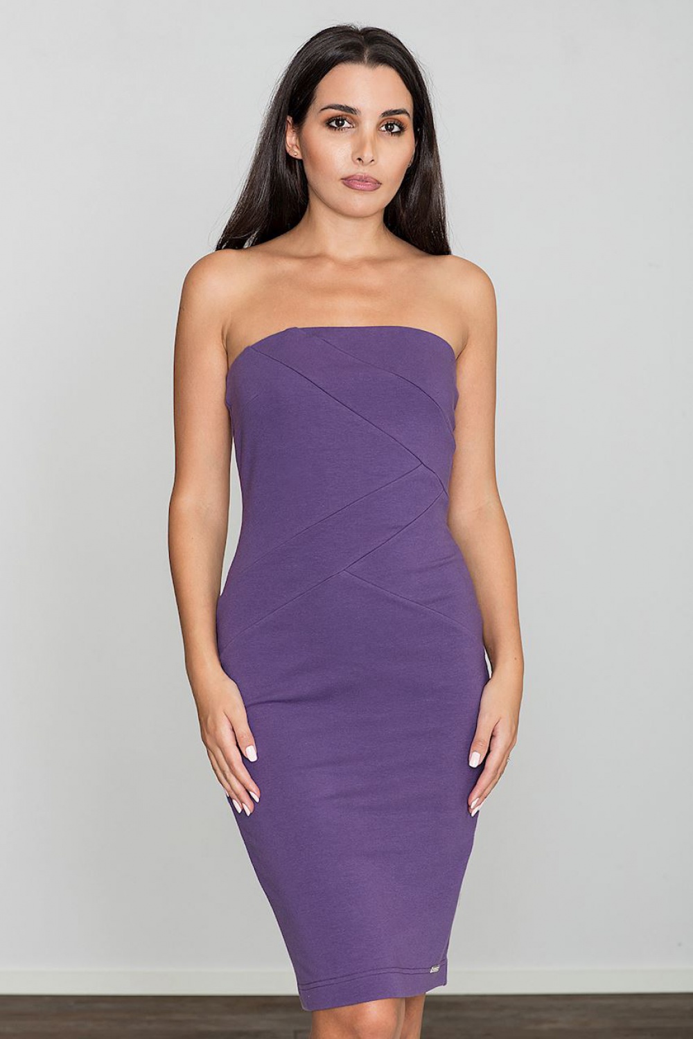  Evening dress model 111042 Figl  violet