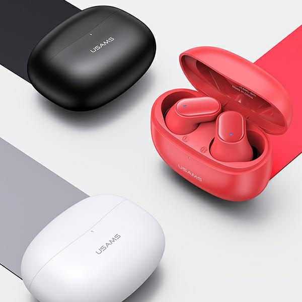 USAMS BH series TWS Earphones Bluetooth 5.1 red BHUBH03