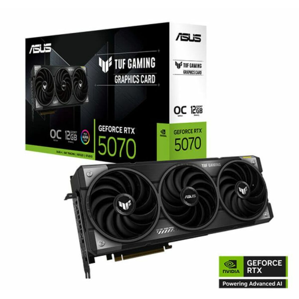 Graphics card Asus 90YV0LZ0-M0NA00 12 GB nvidia geforce rtx 5070 GDDR6