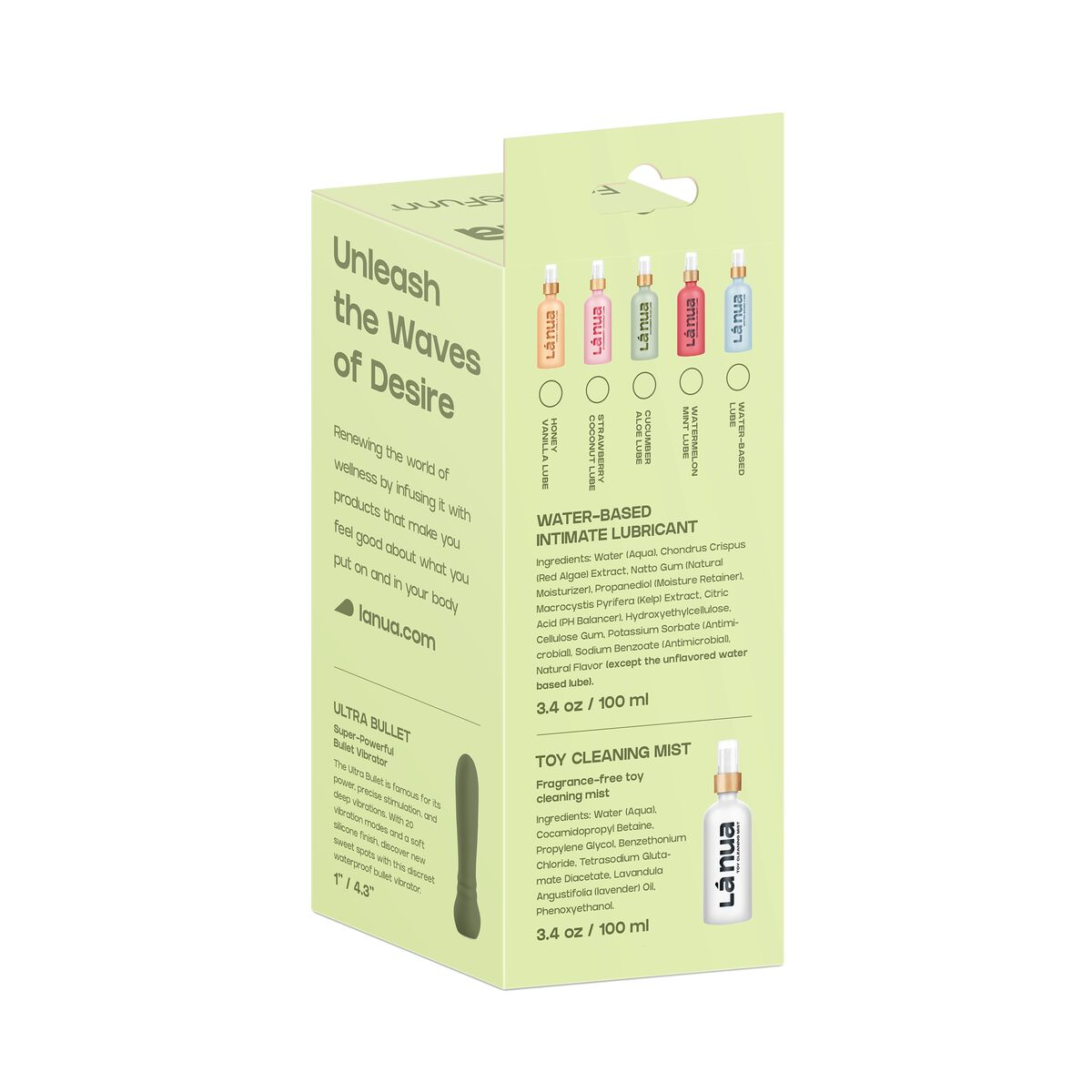 Travel Relaxation Kit Lá Nua STRAWBERRY COCONUT BUNDLE 100 ml