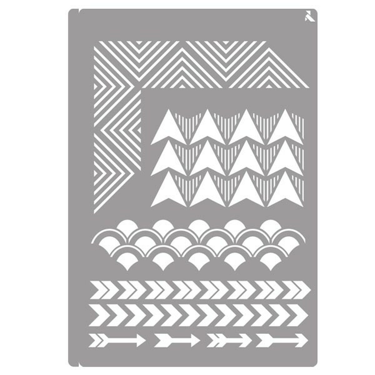 Szablon (wzór) La Pajarita ST-21 Geometryczny