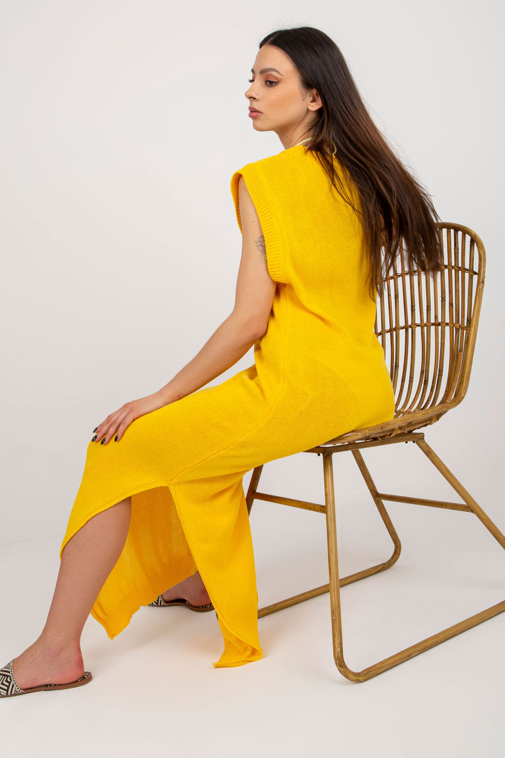  Beach Dress model 181543 Badu  yellow