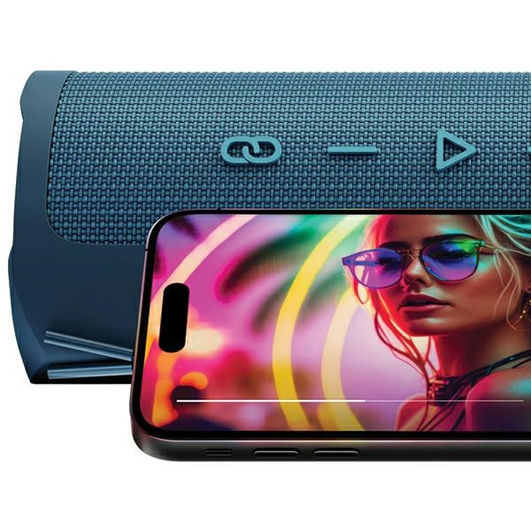 3MK Fuego 30W Bluetooth 5.3 TWS wireless speaker IPX7 blue