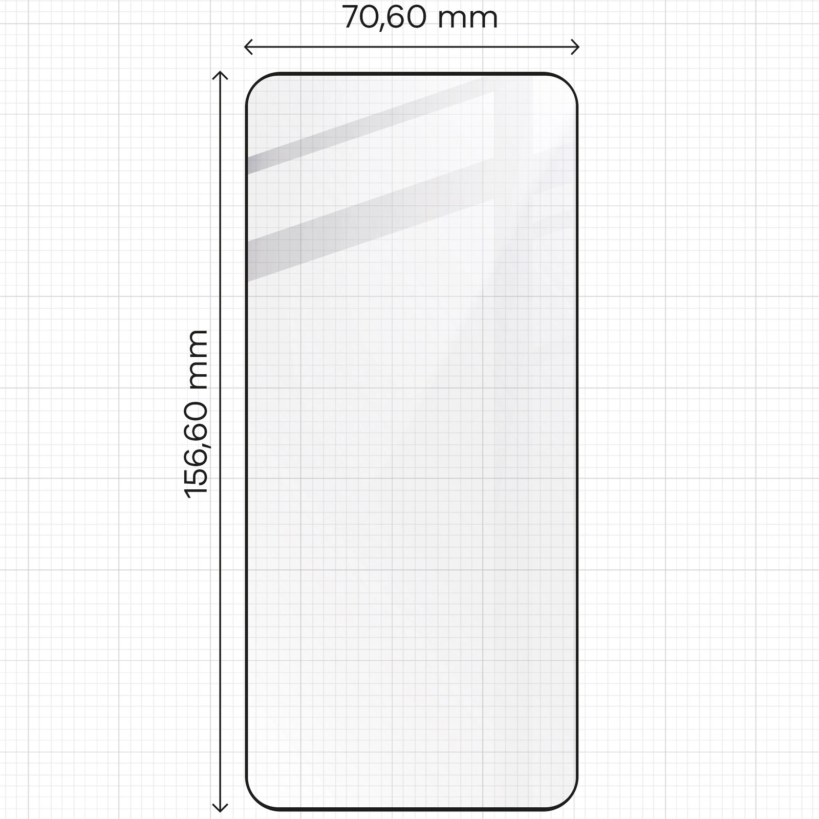 Bizon Glass Edge 2 Xiaomi Poco F6 black