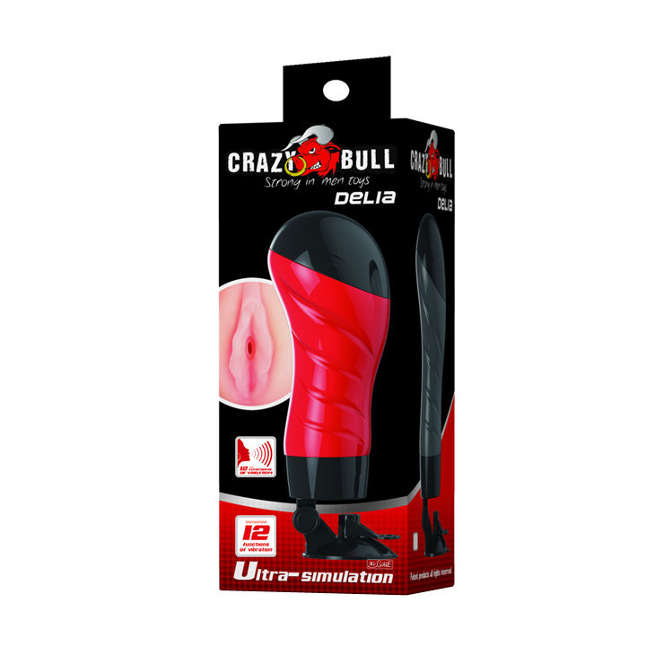 CRAZY BULL - SUCTION MASTURBATOR PUSSY VOICE
