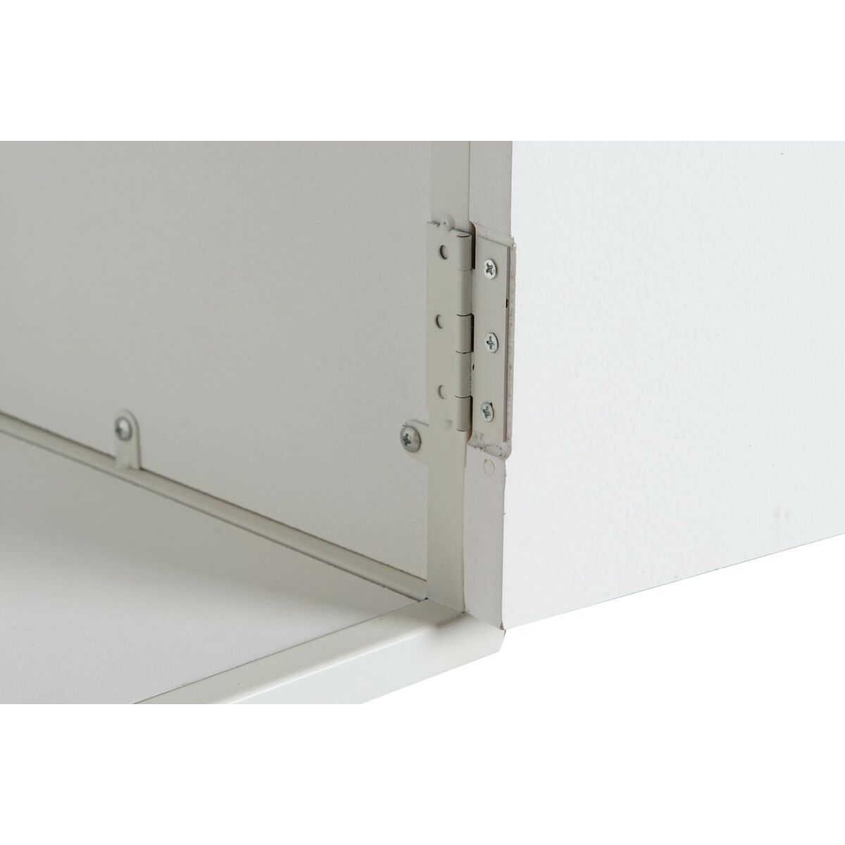 Beistelltisch DKD Home Decor Tanne Metall Weiß 120 x 35 x 90 cm
