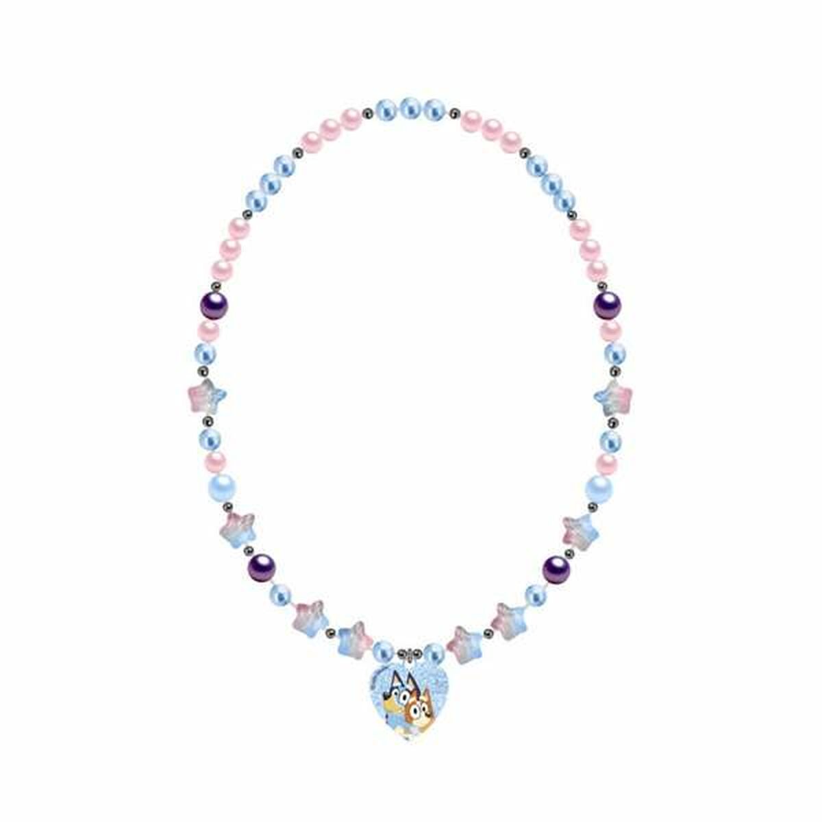 Girl's Necklace Bluey Blue