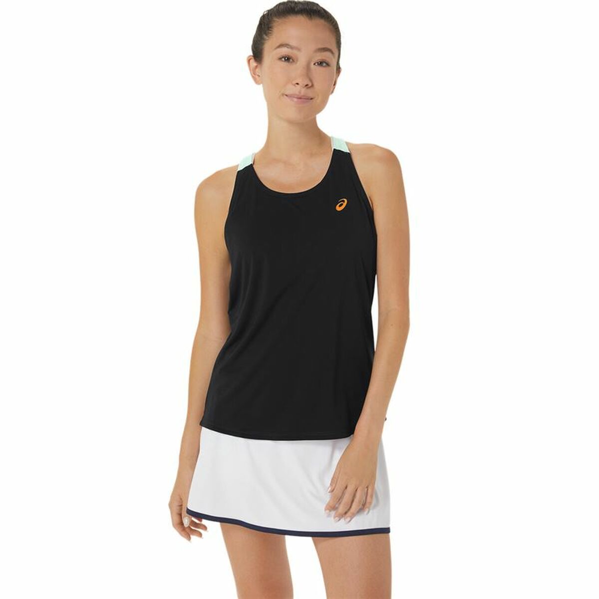 Tank Top Women Asics Court Black