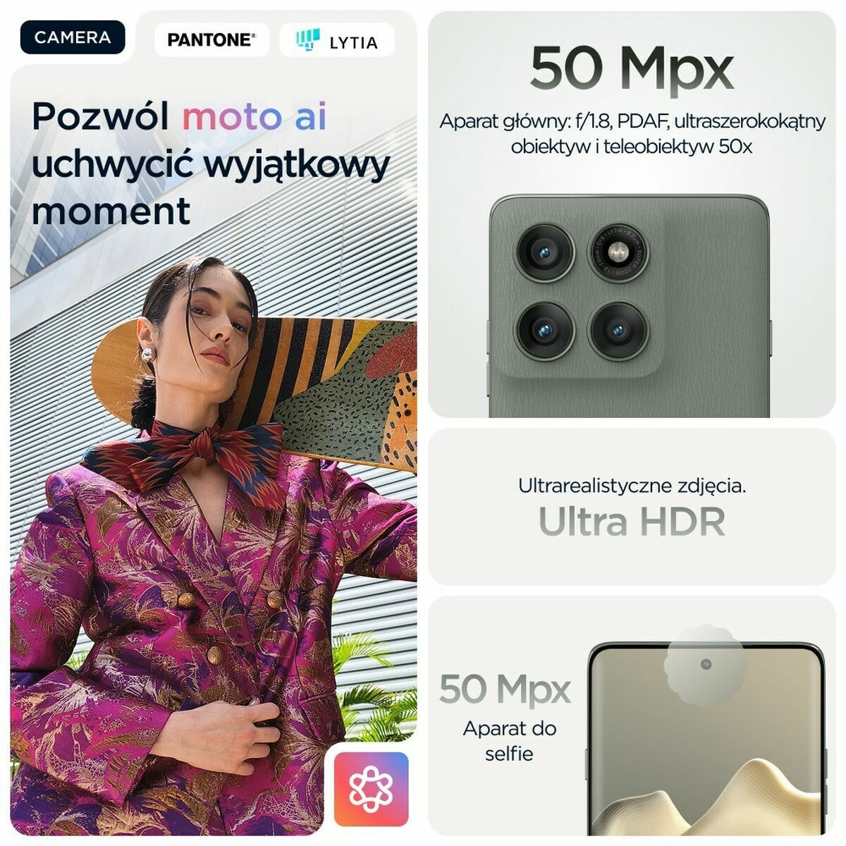 Smartphone Motorola XT2507 6,7" Octa Core 12 GB RAM 512 GB Green