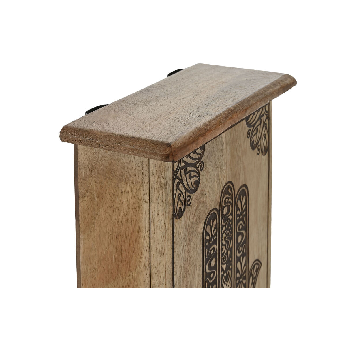 Key cupboard Home ESPRIT Natural 18 x 7,5 x 28 cm