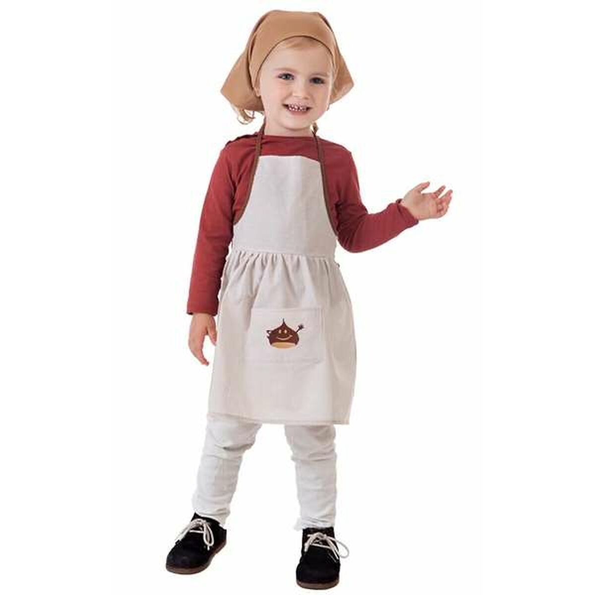 Costume for Children White Female Chef