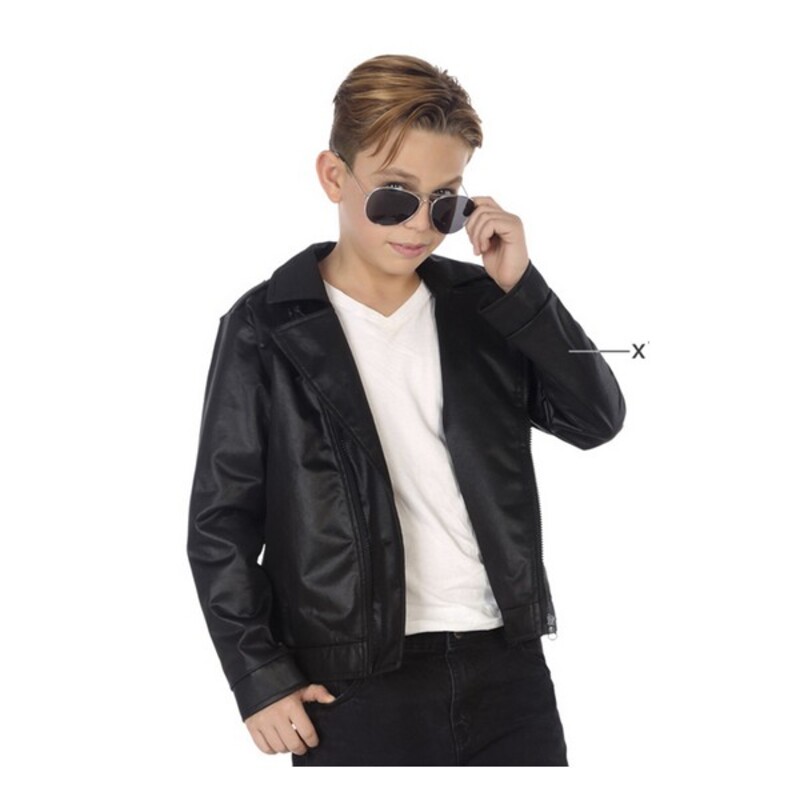 Costume for Children Grease Black (1 pc)