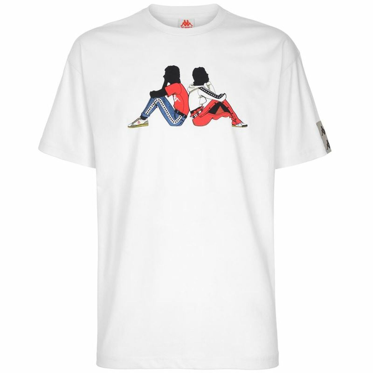 Men’s Short Sleeve T-Shirt Kappa Kappa 222 Banda pop