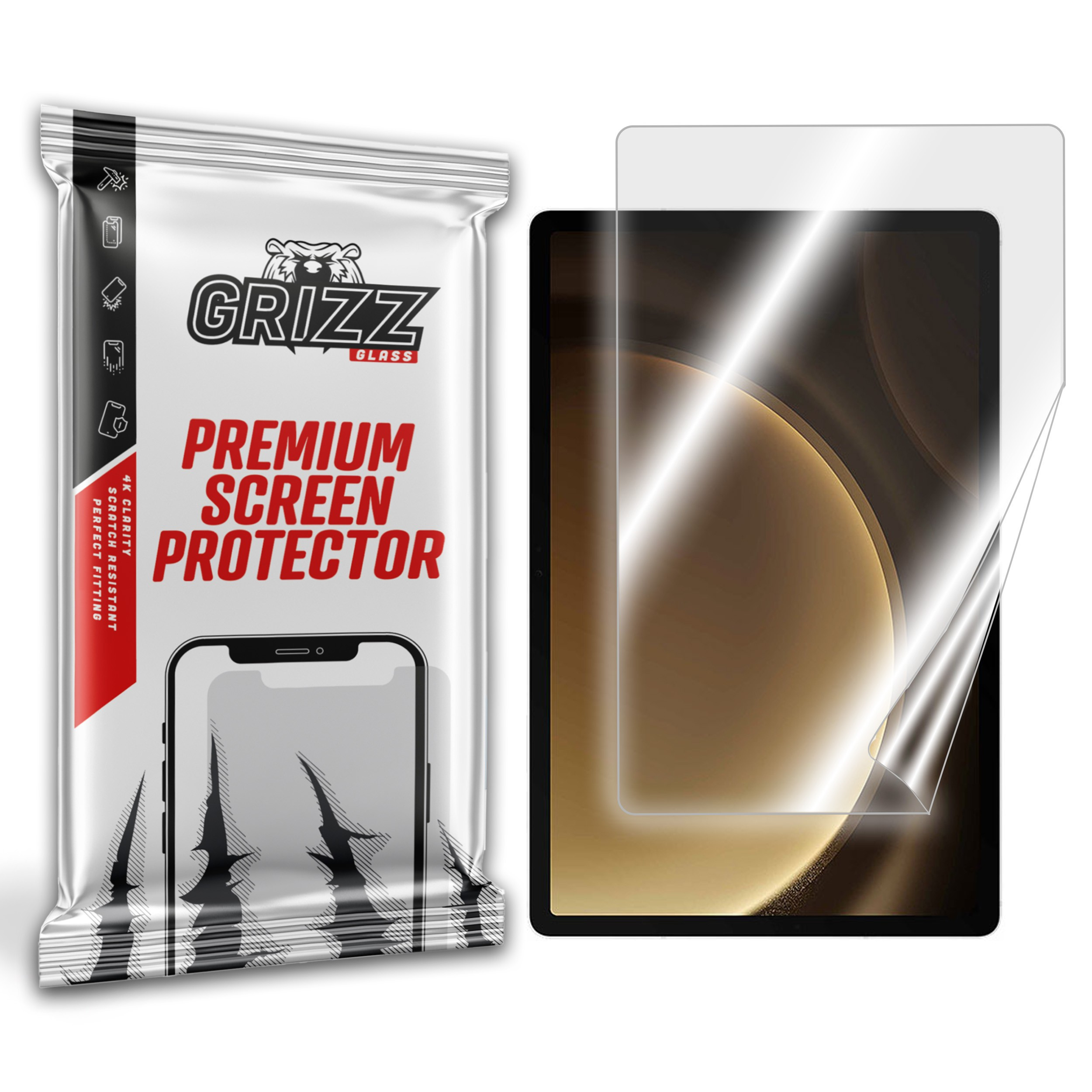 GrizzGlass CeramicFilm Samsung Galaxy Tab S9 FE Plus