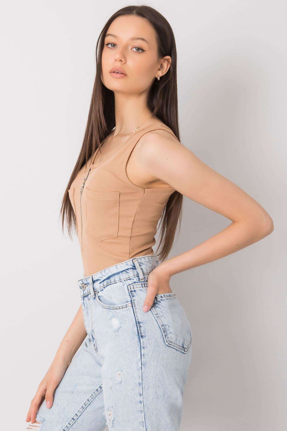  T-shirt model 167385 Italy Moda  brown