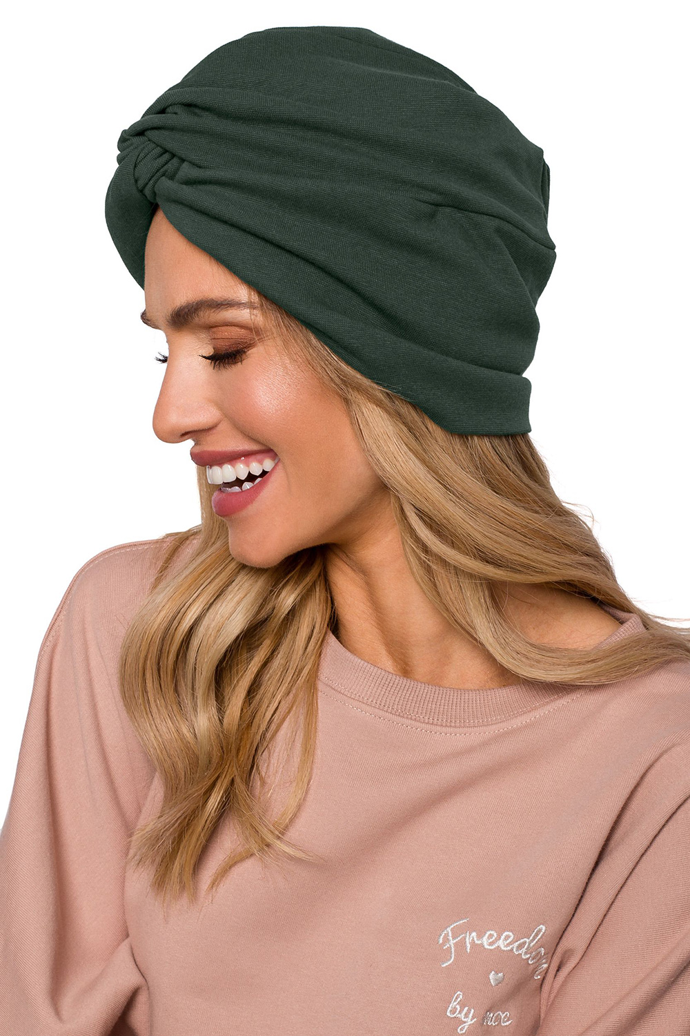Mütze model 153590 Moe grün Damen