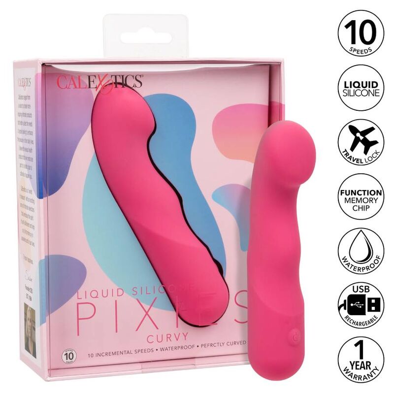CALIFORNIA EXOTICS PIXIES CURVY PINK