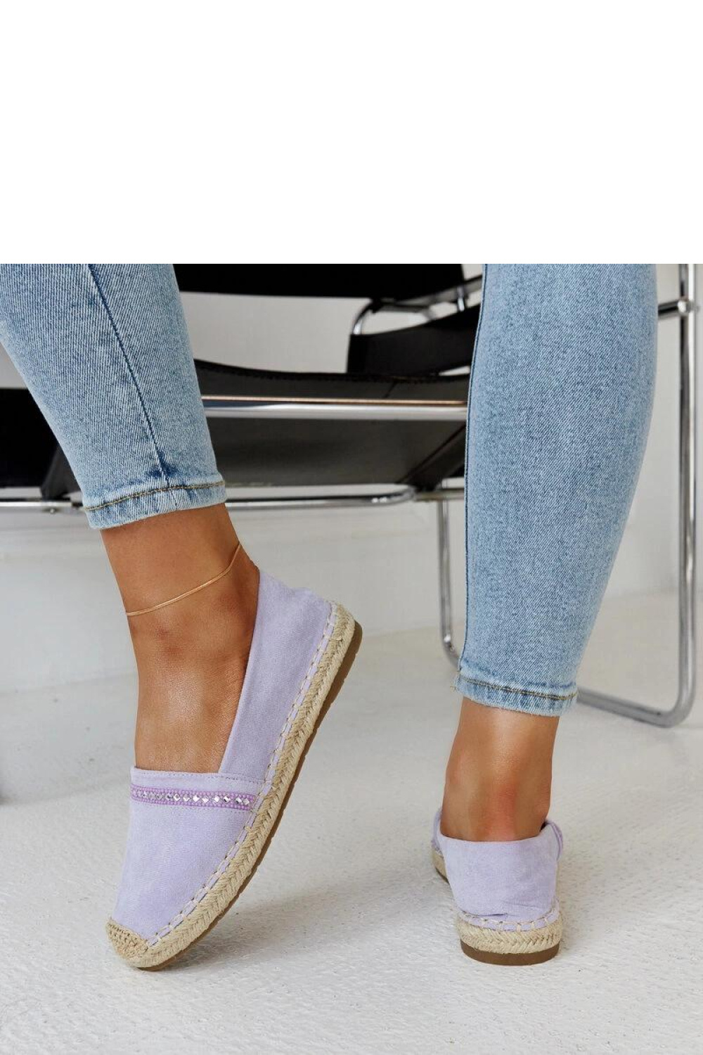  Espadrille model 207342 Solea  violet