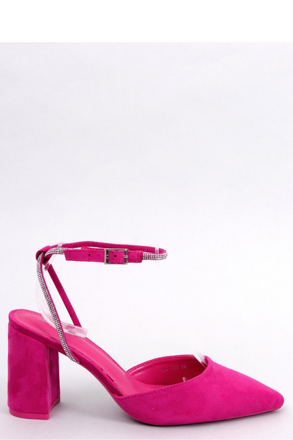  Block heel pumps model 179894 Inello  pink